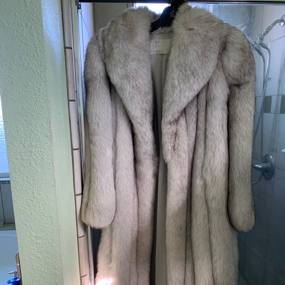 Fur long Coat